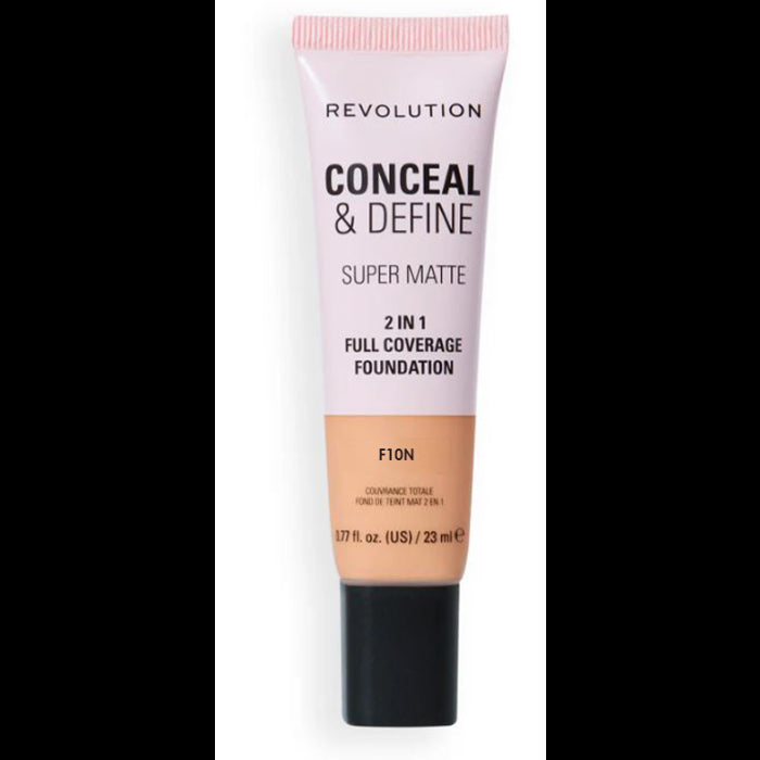Fondotinta Conceal & Define - Make Up Revolution : F10N - 1