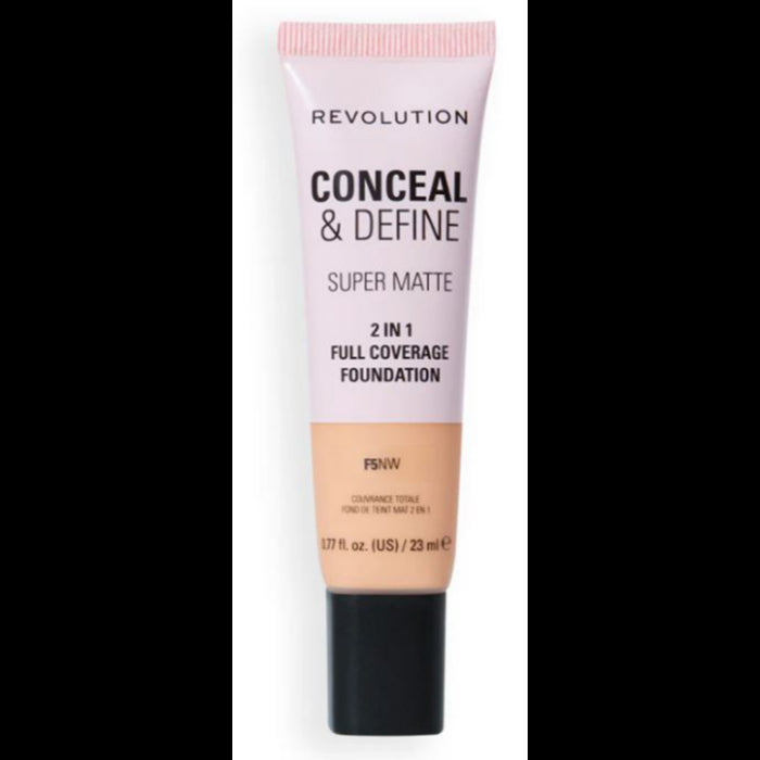 Fondotinta Conceal & Define - Make Up Revolution : F5NW - 1