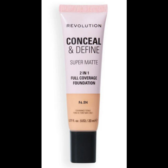 Fondotinta Conceal & Define - Make Up Revolution : F6.5N - 1