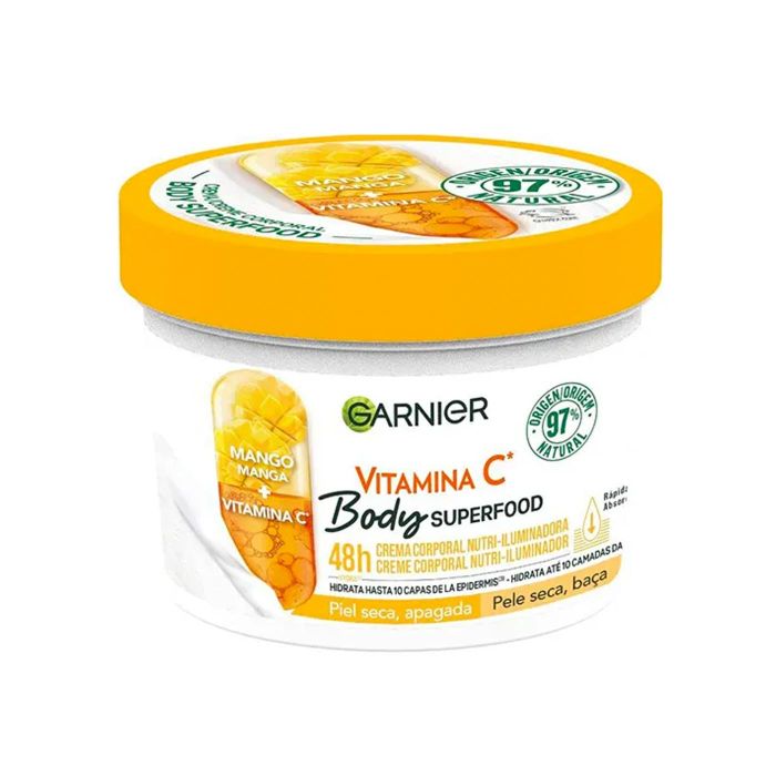 Bodyfood Crema Corpo Mango 380 ml - Garnier - 1