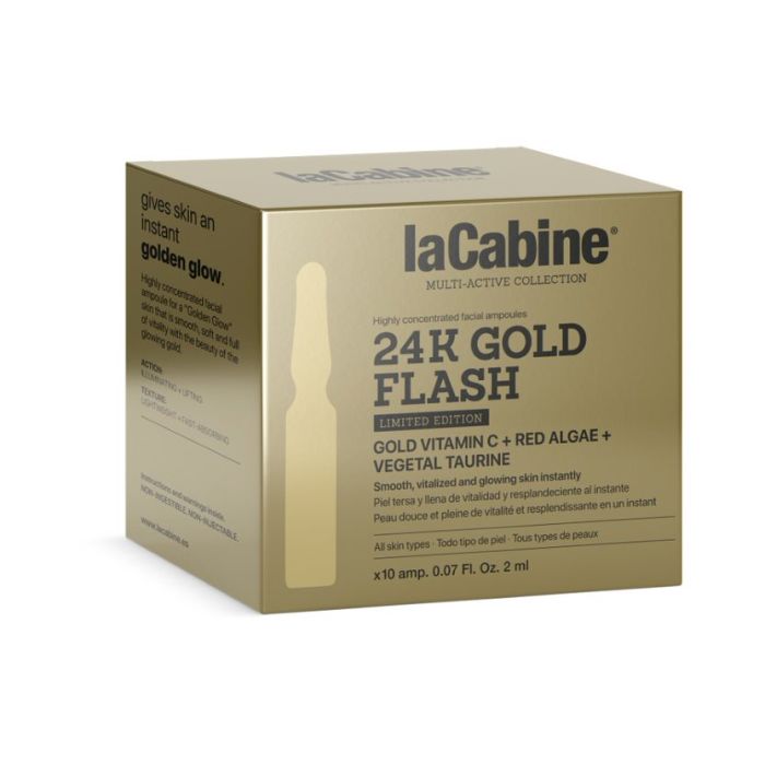 Ampolla Effetto Tensor Immediato 24k Gold Flash - La Cabine : 20ml - 1