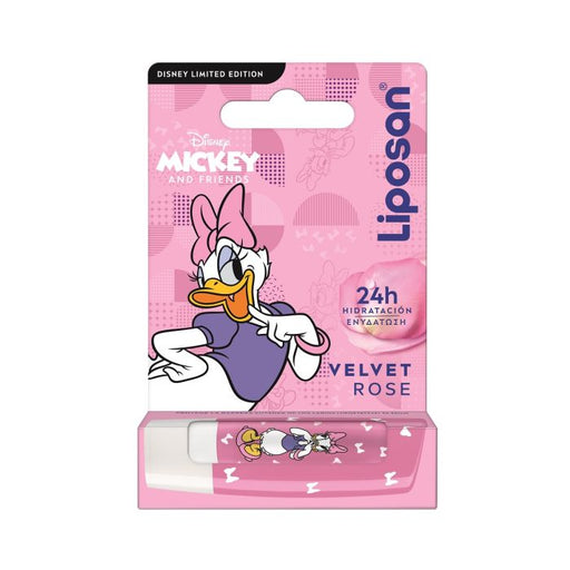 Balsamo Labbra Velvet Rosé Disney Daisy 4,8 g - Liposan - 1