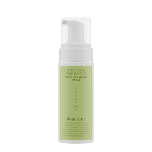 Schiuma detergente viso Avocado Ricca e Confortevole Rigenerante 150 ml - Nacomi - 1