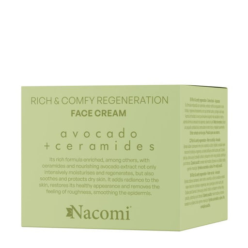 Ricca - Comoda Crema Viso Rigenerante Avocado 40 ml - Nacomi - 1