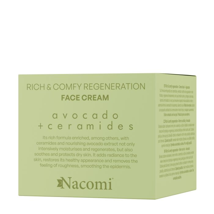 Ricca - Comoda Crema Viso Rigenerante Avocado 40 ml - Nacomi - 1