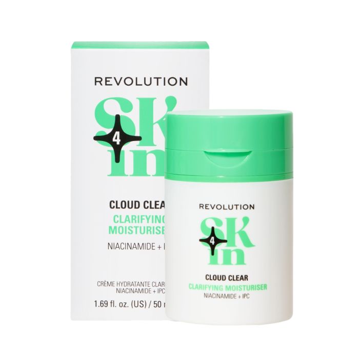 Crema Viso Idratante Schiarente Skin Cloud Clear 50 ml - Make Up Revolution - 1