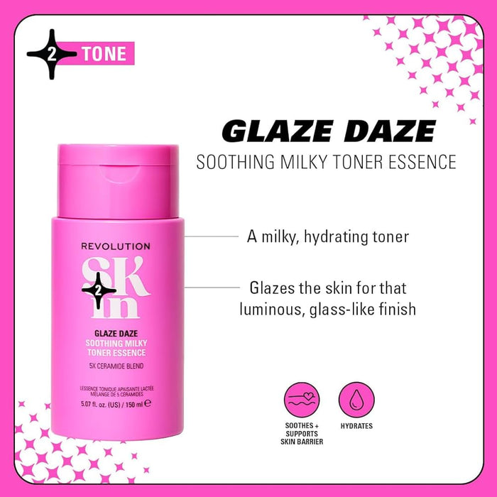 Toner Viso Skin Glaze Daze 150ml - Make Up Revolution - 2