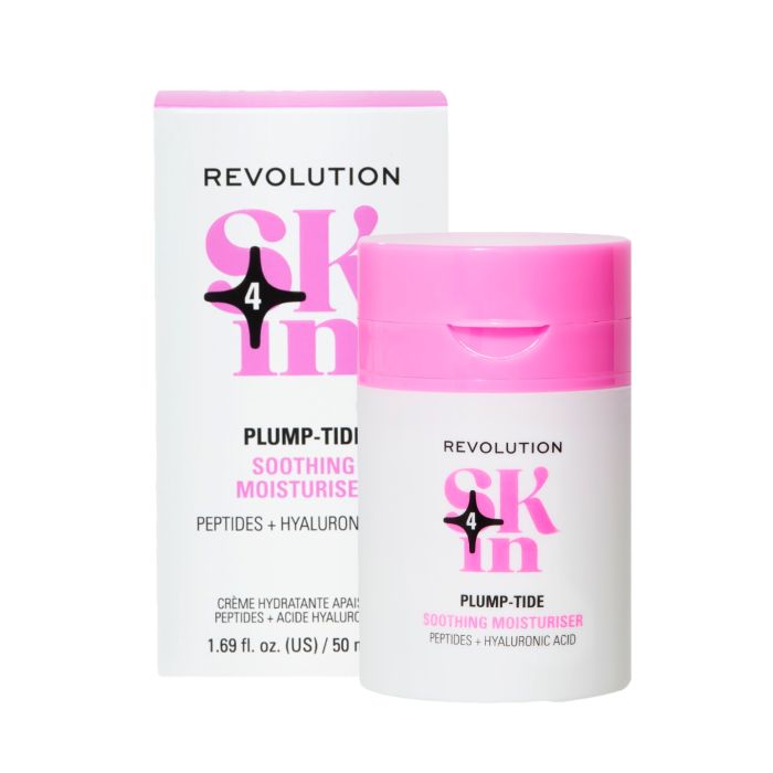Crema Viso Calmante Skin Plump-tide 50ml - Make Up Revolution - 1