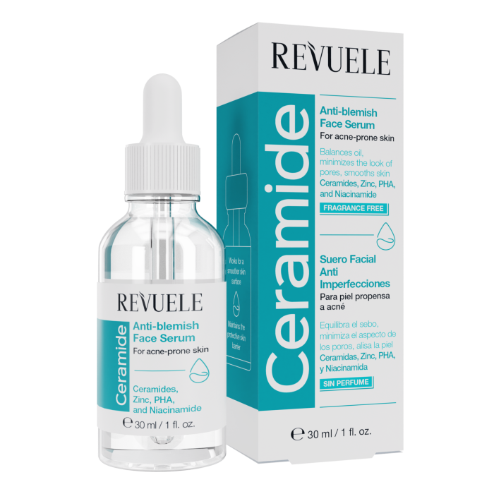 Siero Viso Ceramide Anti-imperfezioni 30 ml - Revuele - 1