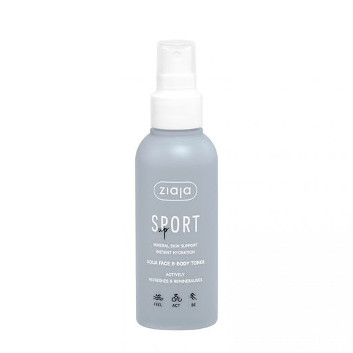 Tonico Viso e Corpo Sport Aqua 120ml - Ziaja - 1