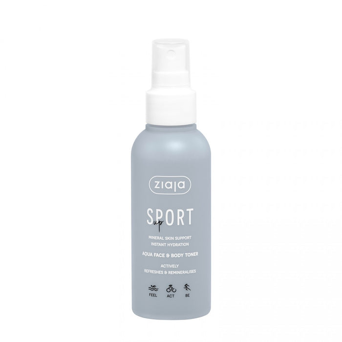Tonico Viso e Corpo Sport Aqua 120ml - Ziaja - 1