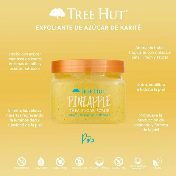 Esfoliante Corpo all'Ananas 510 gr - Tree Hut - 2