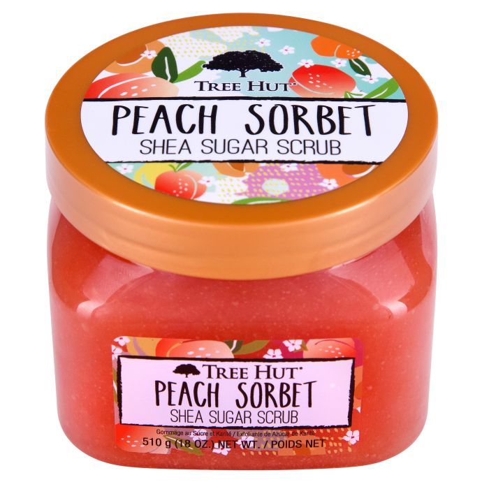Esfoliante Corpo Shea Sugar Scrub Pesca Sorbet 510 gr - Tree Hut - 1