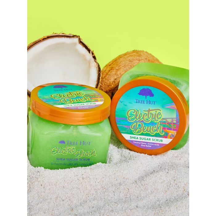 Esfoliante allo Zucchero di Karité Electric Beach 510 gr - Tree Hut - 3