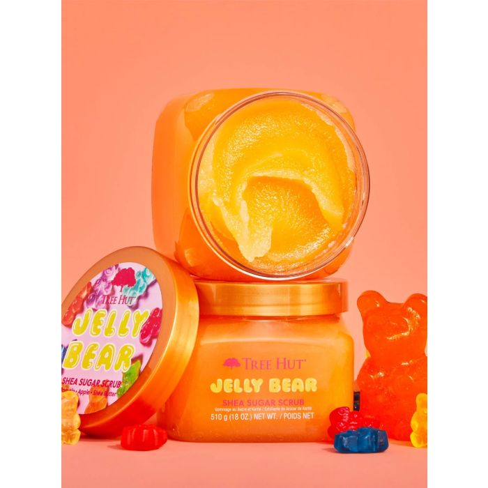 Esfoliante di Zucchero al Burro di Karité Jelly Bear 510 gr - Tree Hut - 3