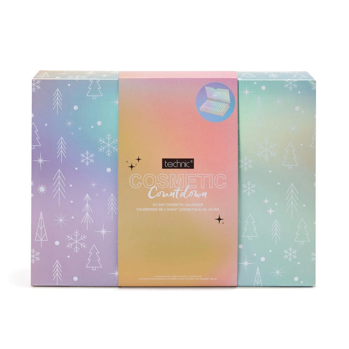 Calendario dell'Avvento 'Conto alla rovescia cosmetico' 24 giorni - Technic Cosmetics - 1