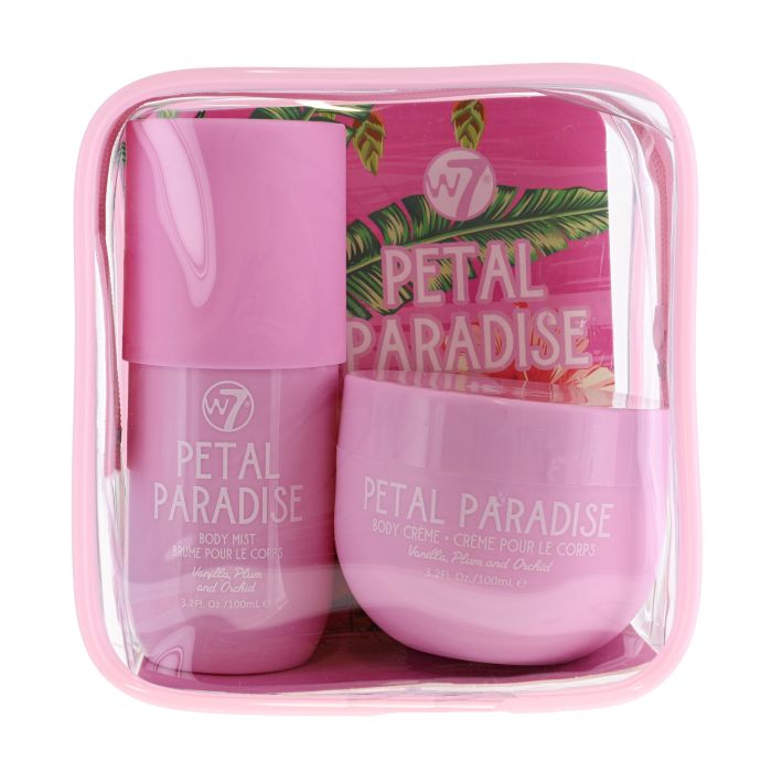 Body Mist & Body Creme Set Petal Paradise - Set de viaje - 100 ml - W7 - 1