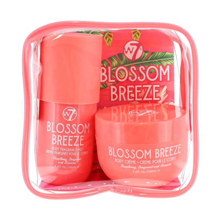 Set Nebbia Profumata per il Corpo Blossom Breeze - Crema per il Corpo 100 ml - W7 - 1