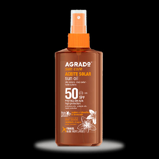 Olio Solare Spf50 100 ml - Agrado - 1
