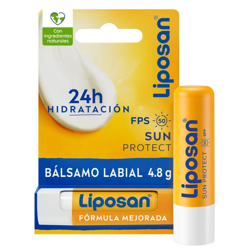 Protezione solare Balsamo Labbra Spf 50 4.8 gr - Liposan - 1