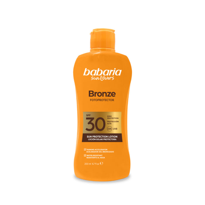 Latte Solare Protettivo Bronze Spf30 200 ml - Babaria - 1