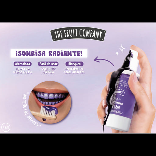 Siero sbiancante dentale 30ml - The Fruit Company - 2