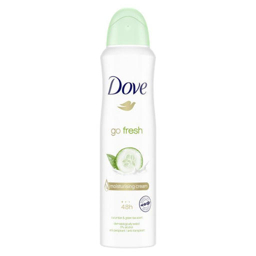 Deodorante Spray Go Fresh Cetriolo - Tè Verde 150 ml - Dove - 1