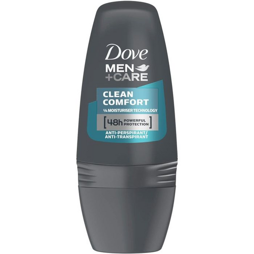 Deodorante Roll-on Antitraspirante Clean Comfort Men + Care da 50 ml - Dove - 1