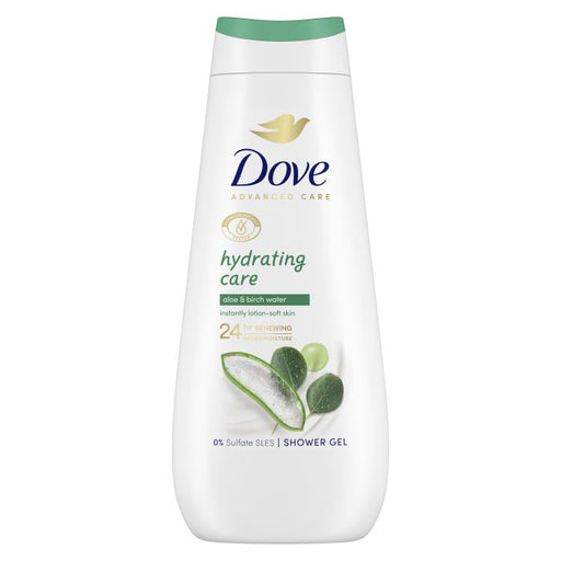 Gel Doccia Avanzato Idratante Cura Aloe e Acqua di Betulla 400 ml - Dove - 1