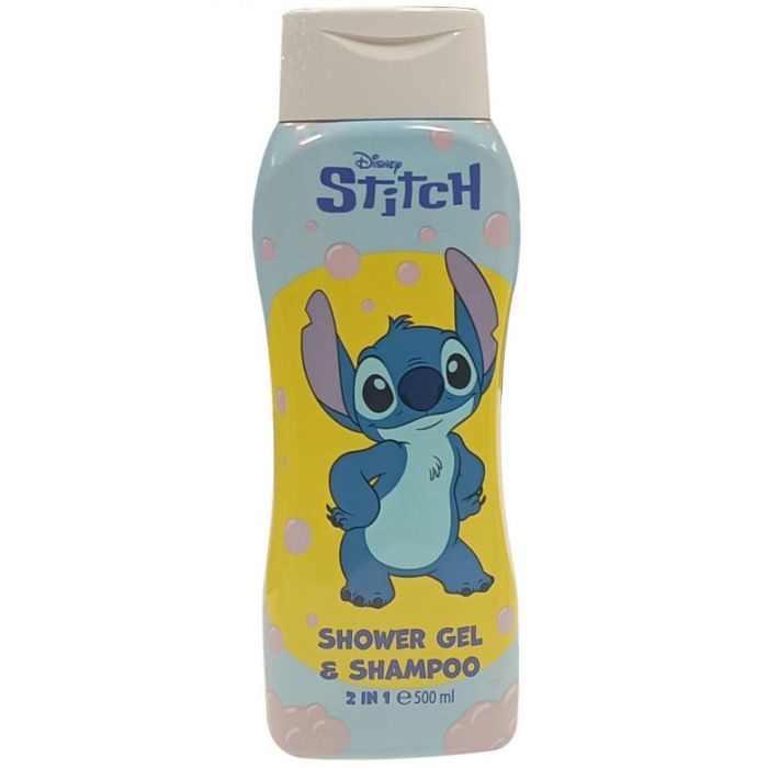 Disney - Stitch Gel y Champú 2 en 1 - Infantil - 500 ml - Disney - 1