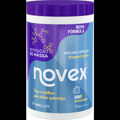 Maschera per capelli riparatrice Forza e Resistenza 1000ml - Novex - 1