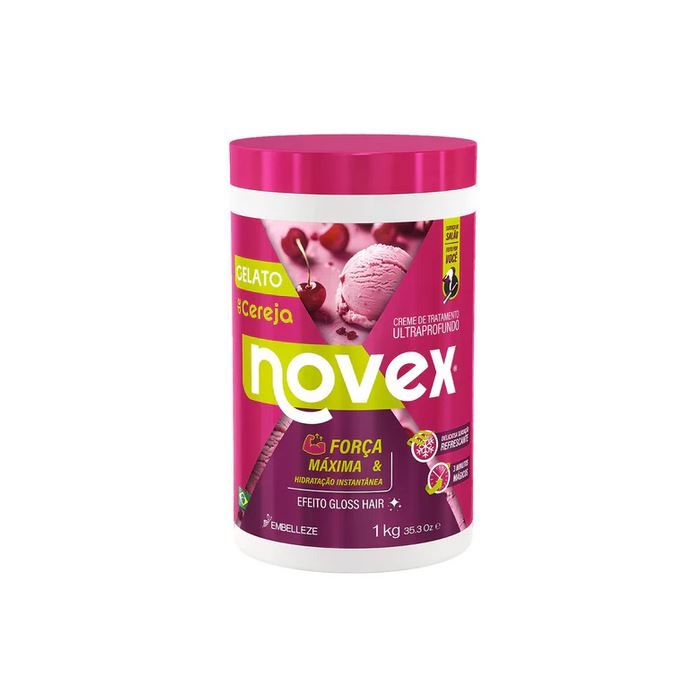 Maschera per capelli Gelato alla ciliegia da 1000 gr - Novex - 1