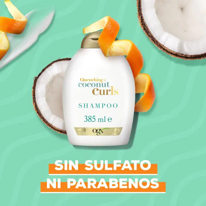 Shampoo ai Ricci di Cocco per Capelli Ricci e Ondulati 385 ml - Ogx - 5