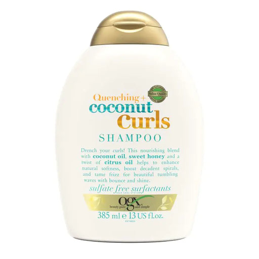 Shampoo ai Ricci di Cocco per Capelli Ricci e Ondulati 385 ml - Ogx - 1