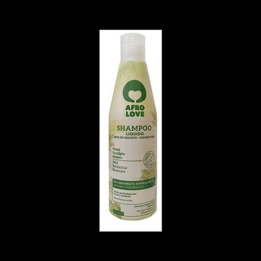 Shampoo Menta e Rosmarino 290 ml - Afro Love - 1