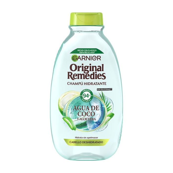 Shampoo Idratante Acqua di Cocco e Aloe Vera - Original Remedies 400ml - Garnier - 1