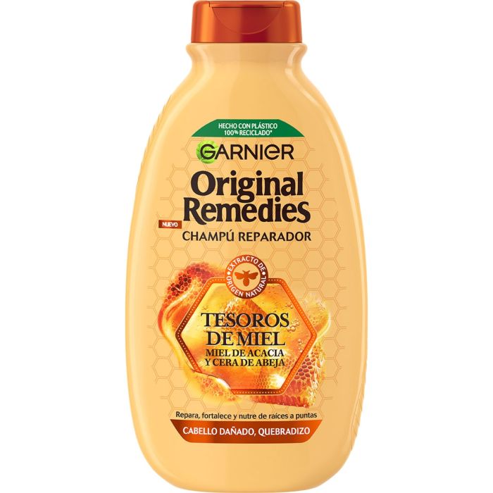 Shampoo Riparatore Tesori di Miele - Original Remedies 400ml - Garnier - 1