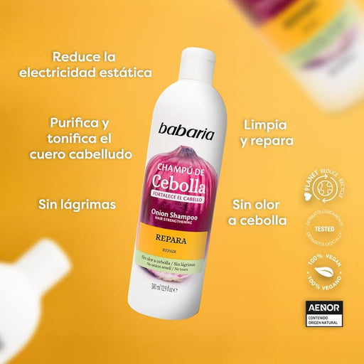 Shampoo alla Cipolla Riparatore 380ml - Babaria - 2