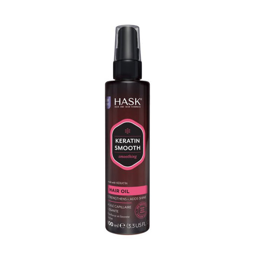 Olio per capelli lisciante Keratin Smooth Hair Oil da 100 ml - Hask - 1