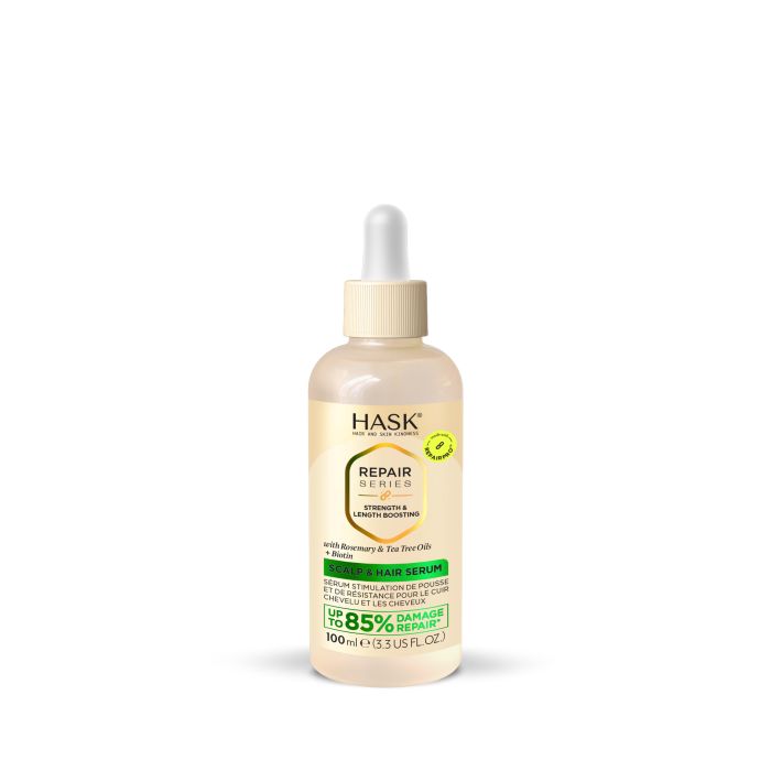 Siero Rivitalizzante Serie Repair - Boosting Lunghezza e Forza per Capelli e Cuoio Capelluto 100ml - Hask - 1