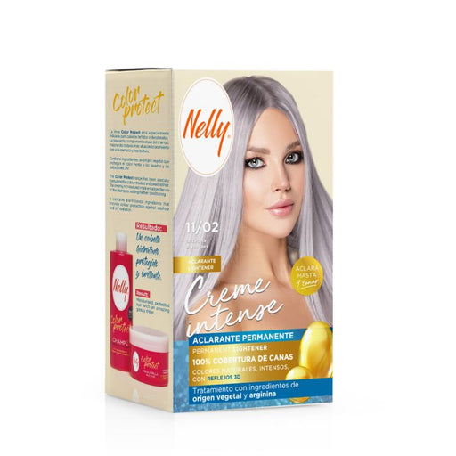 Crema Intensa Schiarente Permanente 11/02 Grigio Argento - Nelly - 1