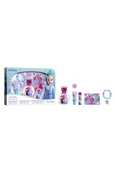 Set Frozen Eau de Toilette + Kit Cosmetici e Bigiotteria 50 ml - Disney - 1