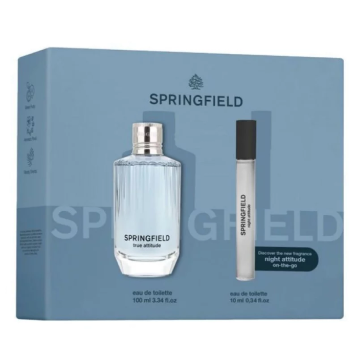 True Attitude Aromatic Woody Eau de Toilette Confezione Regalo 100 ml - Springfield - 1
