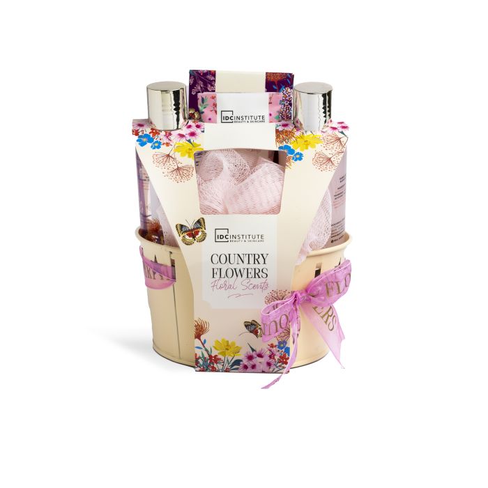 Idc Institute - Set de Baño Beauty Flowers - 5 piezas - 125 ml - Idc Institute - 1