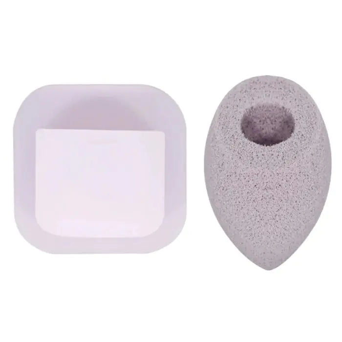 Spugna Miracle Cleansing Sponge + Stick - Store Sponge Keeper - Real Techniques - 2