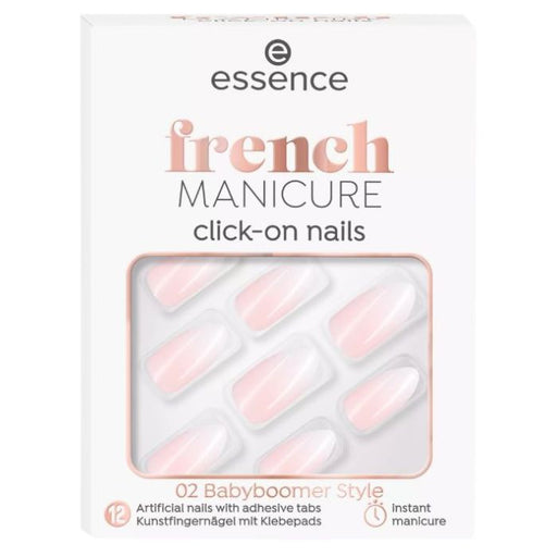 Unghie Artificiali Click-on French Manicure - Essence: 02 - Babyboomer Style - 2