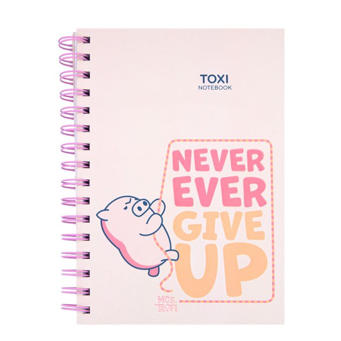 Mostropi - Cuaderno Never Ever Give Up - A5 - 80 hojas - Mostropi - 1