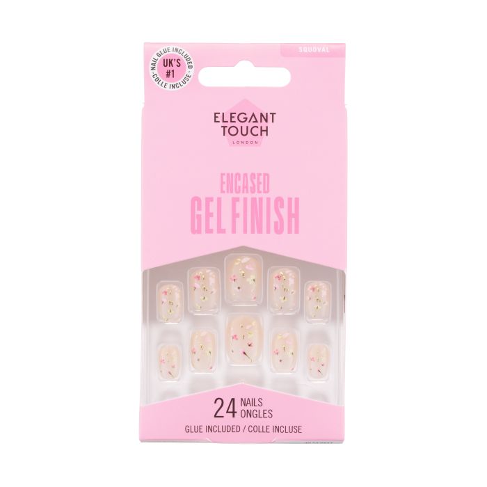 Unghie Finte Gel Finish Incastonate - Elegant Touch - 1
