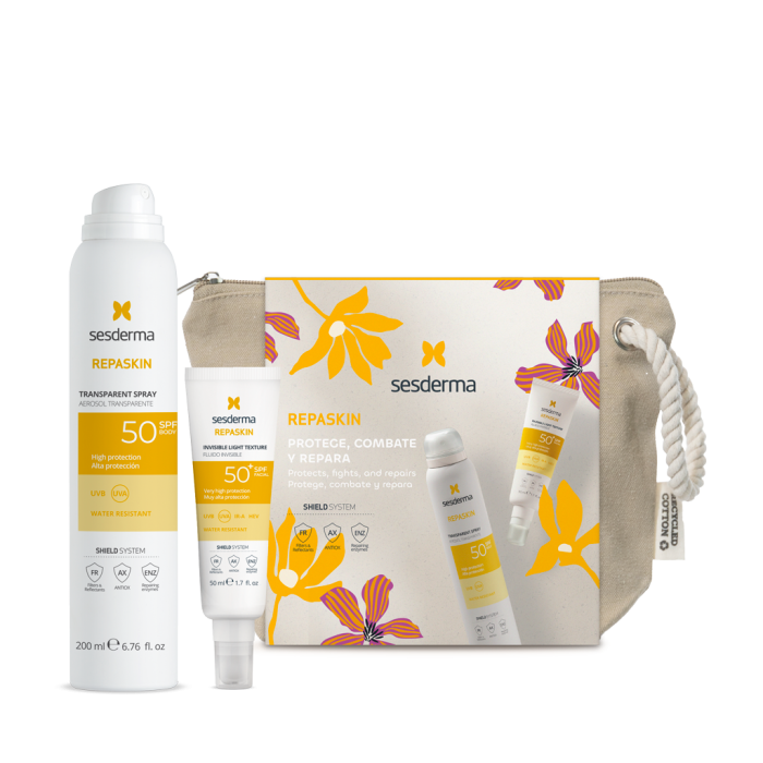 Sesderma - Repaskin Pack Protezione, Combattimento e Riparazione - SPF50+ - 250 ml - Sesderma - 1