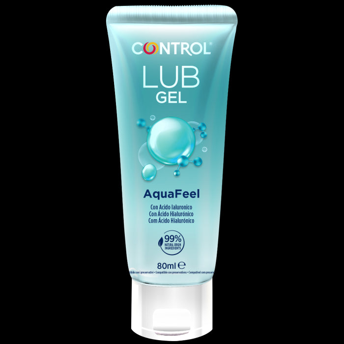 Gel Lubrificante Aquafeel con Acido Ialuronico 80ml - Control - 1
